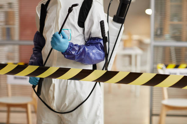 Professional Biohazard technician working in Hallettsville, TX